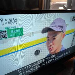 32型TOSHIBA REGZA　液晶テレビとChromecastのセット No40の画像