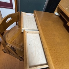 学習机とチェアセットの画像