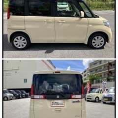 《自社ローン対応⭕️》［沖縄県］【スズキ スペーシア G デュアルカメラブレーキサポート装着車】現金販売から自社ローンまで幅広い購入方法で対応❗️審査通過率98%、ブラックOK、格安中古車販売店【オーシャンデザイン】✨スマートキー✨の画像