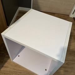 カラーボックス　収納棚の画像