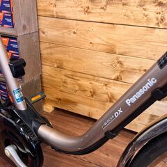 試乗🉑新車みたいな⭐️中古電動ママチャリ パナソニック ビビDX 26インチ　自転車の画像