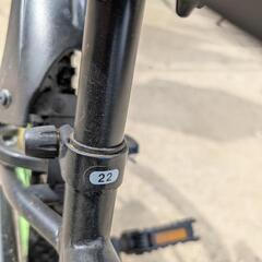 22インチ自転車　6段変速ギヤ　LEDダイナモライト　子供用　ダイワサイクル【購入時価格35000円】の画像
