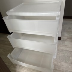 3段ボックス 衣装ケースの画像