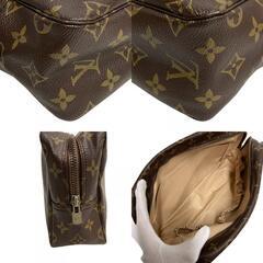 ルイヴィトン LOUIS VUITTON クラッチバッグ モノグラム柄 トゥルーストワレット28 M47522 ブラウンの画像