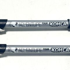 店頭引き渡し 中古 KOHLA ノルディックポール ADVENTURE TOUR アウトドア スポーツの画像