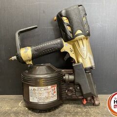 【引き取り限定】【中古品】HITACHI 日立工機 NV90HMC 高圧ロール釘打機 90mm 使用空気圧力:1.18-2.26MPa 保護メガネ・ケース付の画像