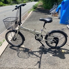 折りたたみ自転車２０インチ６段ギャの画像