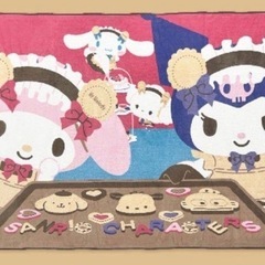 サンリオキャラクターズ　推しクッキング大きな毛布の画像