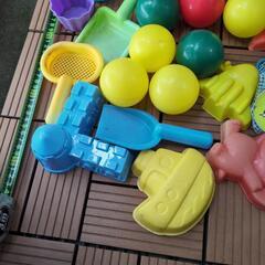 砂場遊びなど おもちゃセットの画像