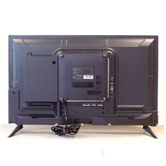 新札幌 S-Cubism 32V ハイビジョン液晶テレビ SCT-32G01SR 32型 2017年 TV リモコン付 No.3579の画像