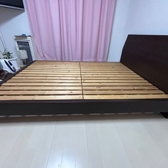 ニトリ ベッドフレームの画像