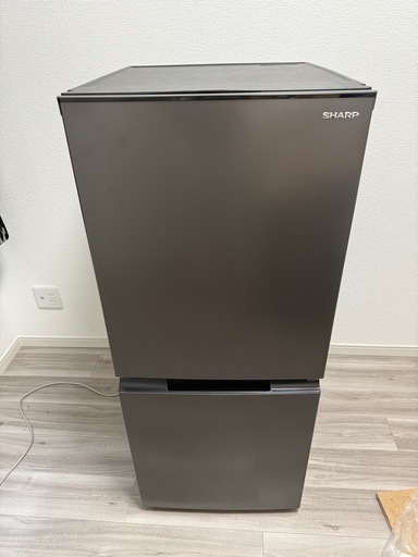 交渉可／即決優先】美品☆SHARP 2ドア冷蔵庫 SJ-D15J（152L）川崎市