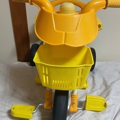 三輪車  幼児用  全長68✖️幅44✖️高52と椅子25cmの画像