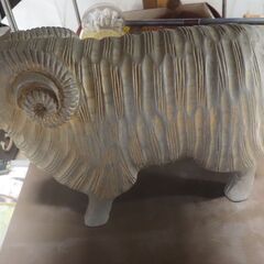 置物、ガーデニング、羊、４０ｘ１７ｘ２６の画像