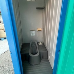 仮設トイレの画像