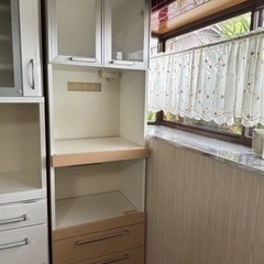 キッチンボード　ナチュラルウッドの画像