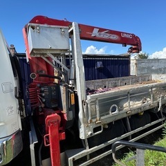 ニューファイター ユニッククレーン 車検付きの画像