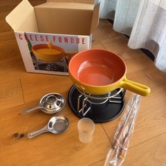 チーズフォンデュ調理器具セットの画像