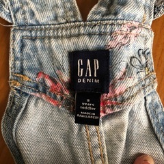 GAP花柄オーバーオールの画像