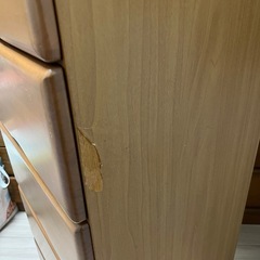 木製　7段チェストの画像