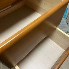 木製　7段チェストの画像