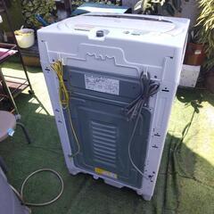 美品 東芝 洗濯機 ６kg 風乾燥 つけおき フロ機能付きの画像