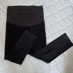 マタニティパンツ　L 無印良品　厚手　2枚セットの画像