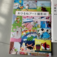 おひるねアート　本2冊の画像