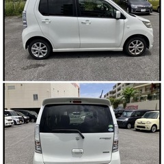 《自社ローン対応⭕️》［沖縄県］【スズキ ワゴンR スティングレー X】現金販売から自社ローン幅広い購入方法で対応❗️審査通過率98%、ブラックOK、格安中古車販売店【オーシャンデザイン】✨スマートキー✨の画像