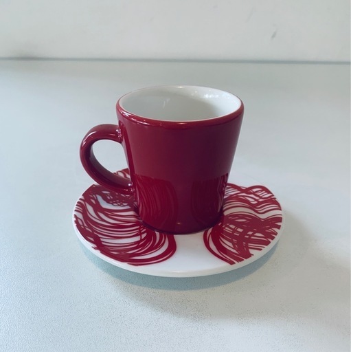 イッタラ　Aika Graphics デミタスカップ&ソーサー　2客セット　¥5000
