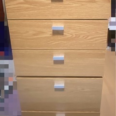 ベルメゾン　キューブボックス　奥行40cm 4点セットの画像