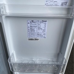 ☆美品☆　冷蔵庫 Hisense HR-B1201の画像