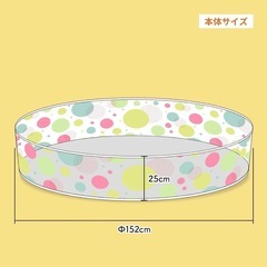 折りたたみプールの画像