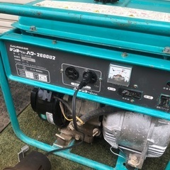 実働　デンヨー　発電機　ニューパワー　2600U2の画像