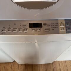 【6ケ月間保証付】　SHARP　縦型洗濯乾燥機　【トレファク桶川店】の画像