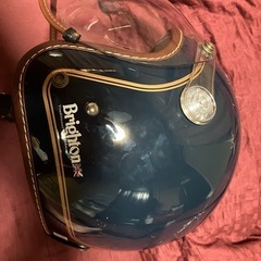 値下げ　お早めに　ブライトン　ジェットヘルメットの画像