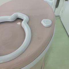 ubbi おむつ処理ポット ピンク ゴミ箱の画像