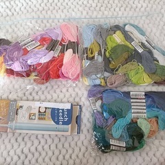パンチニードル 刺繍 ほぼ未使用新品の画像