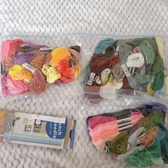 パンチニードル 刺繍 ほぼ未使用新品の画像