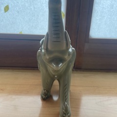 象の置物 陶器一点限り の画像