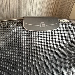 GLOMESH グロメッシュ メタルビーズ メッシュ 2way バッグ 黒の画像