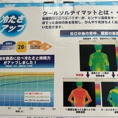 未使用クールソルティマット2点セット、マット90×90cm.の画像