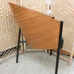 ■イタリア ドリアデ社 COSTES/コステス イージーチェア フィリップ スタルク 刻印あり ハイバック ダイニング 椅子 希少 モダン家具 札幌 西区 西野店の画像