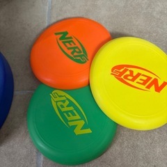 NERF ミニディスクゴルフセット 美品  の画像