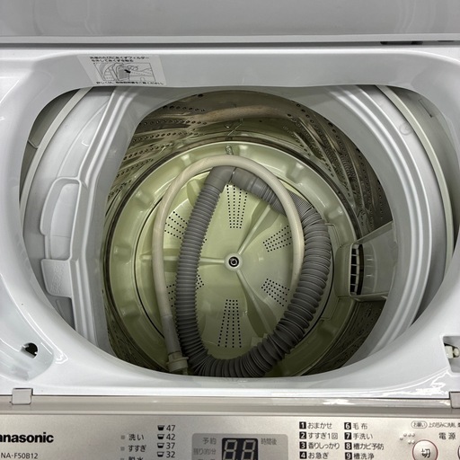 【ラクに洗濯！】【引取ご来店特価】パナソニック全自動洗濯機5kg2019年