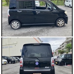《自社ローン対応⭕️》［沖縄県］【ダイハツ タントエグゼ カスタムG】現金販売から自社ローン幅広い購入方法で対応❗️審査通過率98%、ブラックOK、格安中古車販売店【オーシャンデザイン】✨フォグライト✨の画像