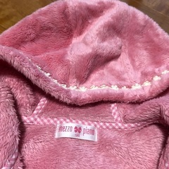 メゾピアノ　もこもこ　ジャンバー　ピンクの画像