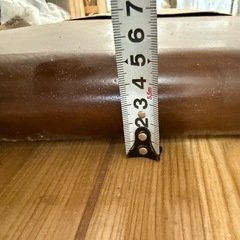 【あげます】無垢板の天板2M50cmの画像