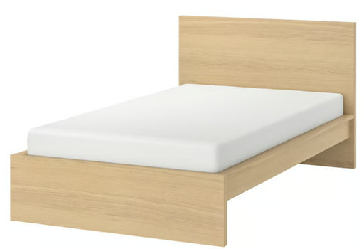 ベッド 120x200 + スラットベース - 南麻布のアパートで