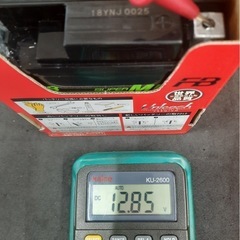 バイクバッテリーの画像